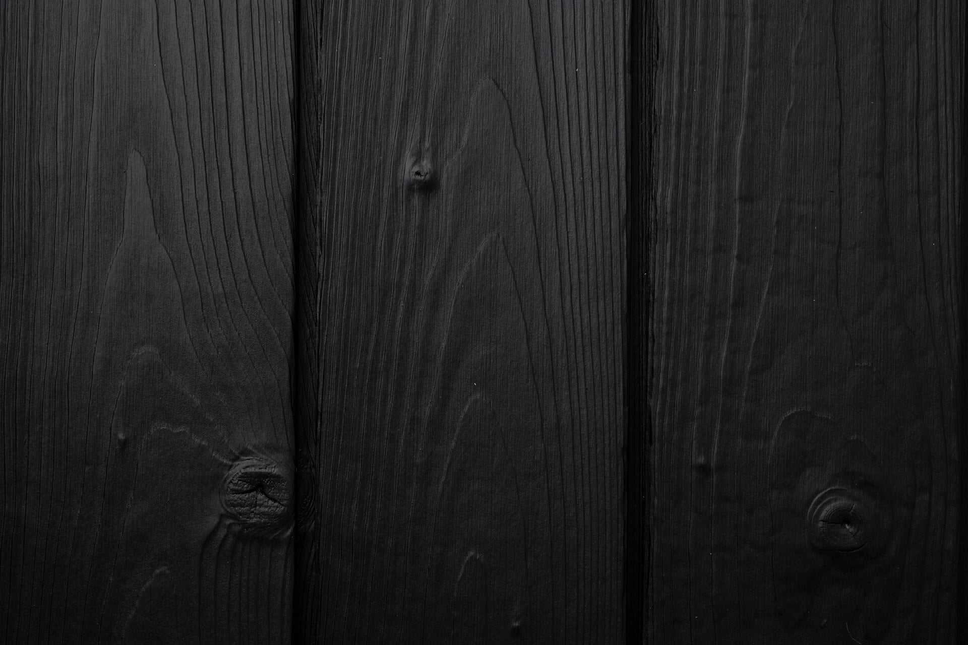 Ebony-atspalvis Dedzināts fasādes dēlis - EBONY - Image 1
